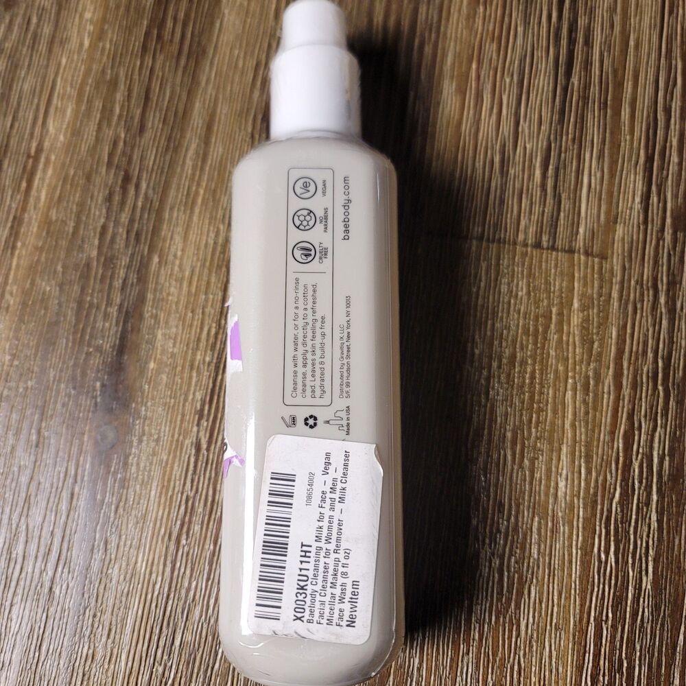Baebody Collagen Micellar  Face Cleanser Milky Cleanser And Makeup Remover - Picture 2 of 3